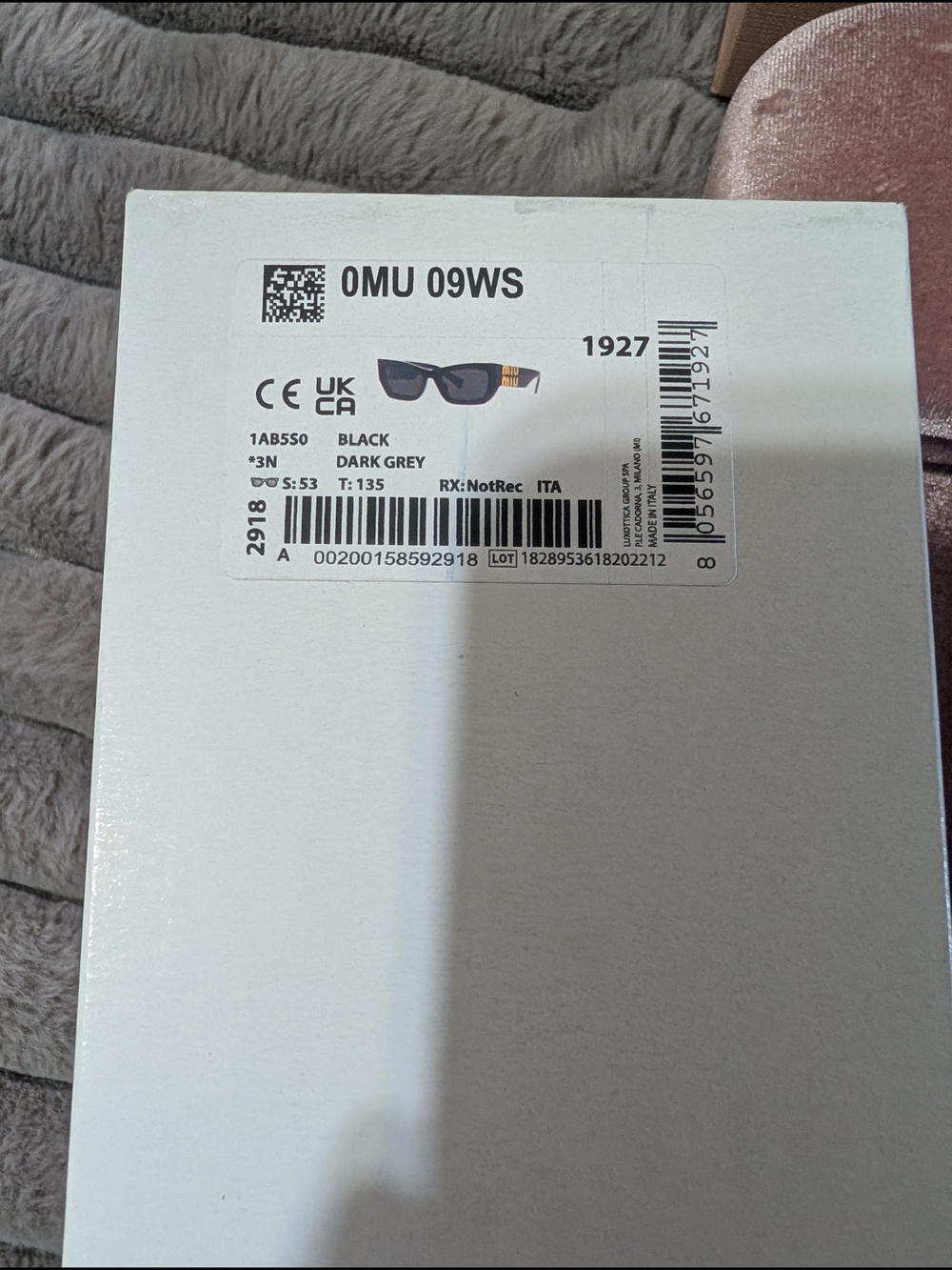 Miu Miu Black Cat-Eye Sunglasses - Picture 8 of 9